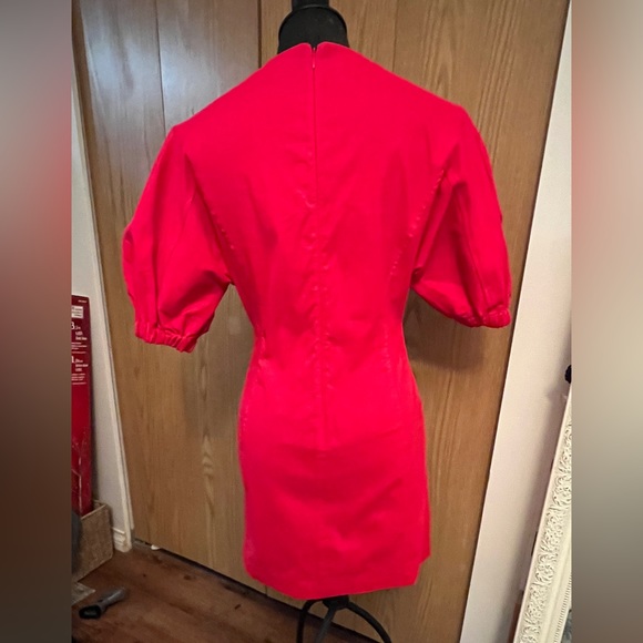 ALC Red Mini Dress sz 6 - Picture 4 of 13